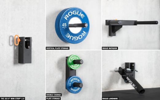 ROGUE 3x3ストリップ＆プレート収納セット【値下げ済】 The 3x3 Mini Strip 2.0 | Rogue Fitness